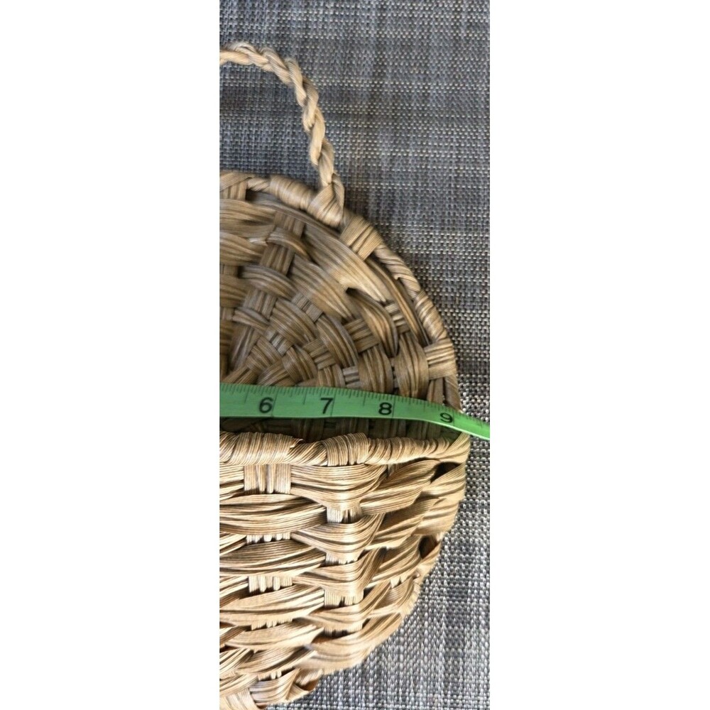 Vintage Wall Hanging Basket Boho Vines Fruit - Picture 8 of 11